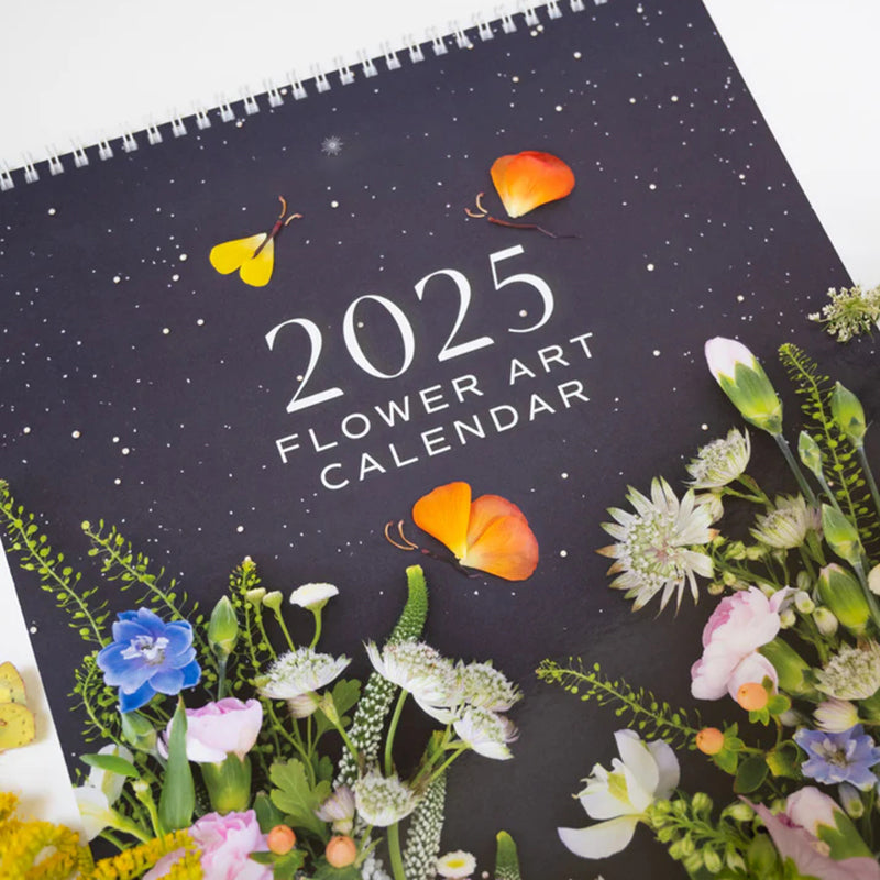 2025 Flower Art Calendar