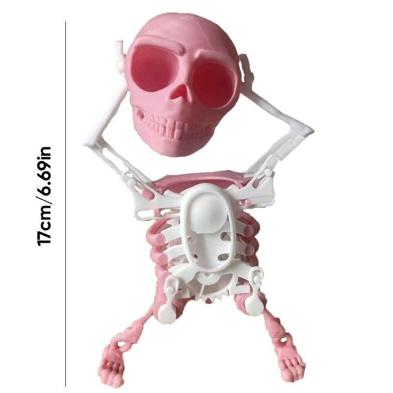 Dancing and Swinging 3D Skull Toy