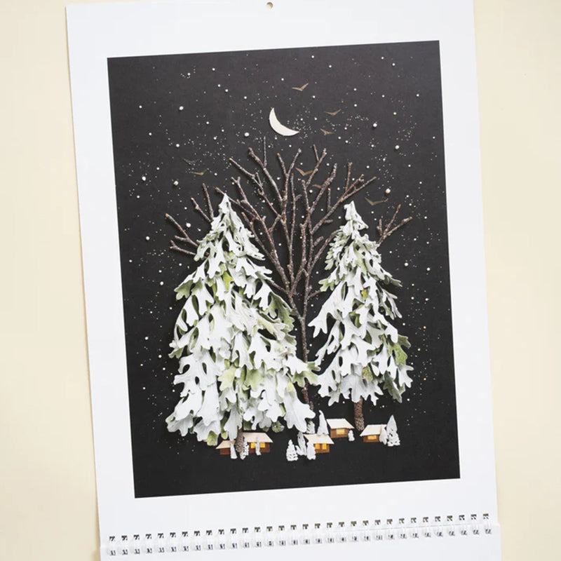 2025 Flower Art Calendar