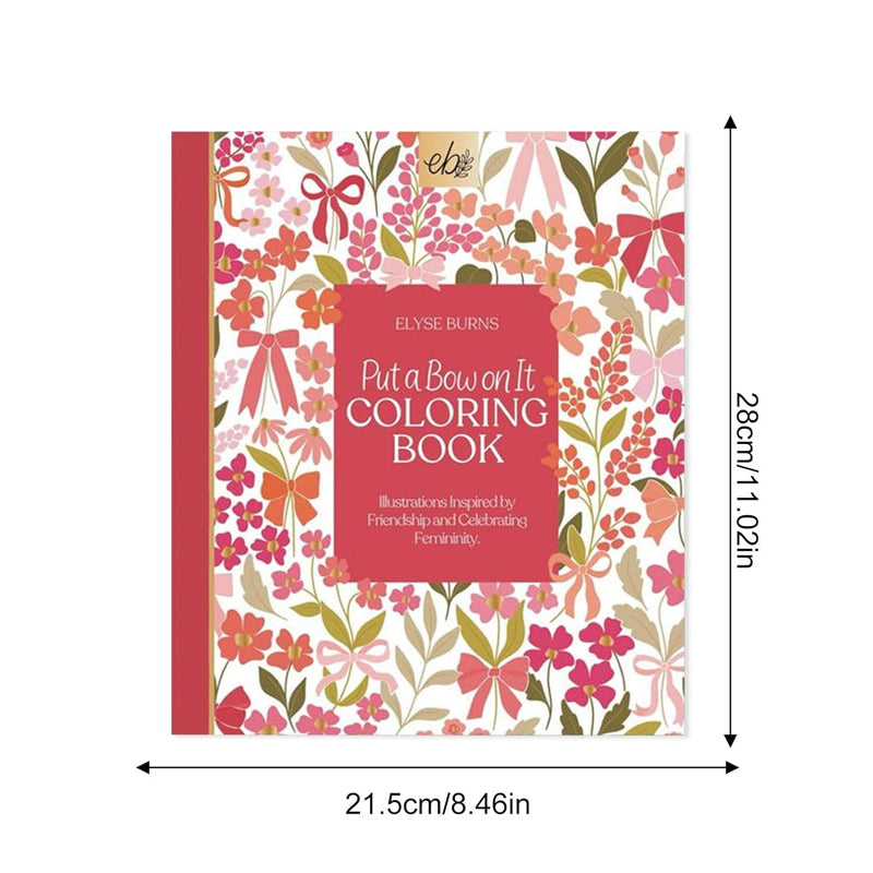 Put A Bow On It Coloring Book