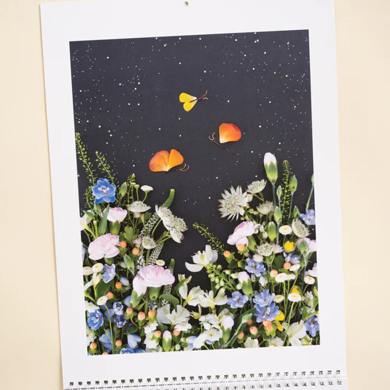 2025 Flower Art Calendar