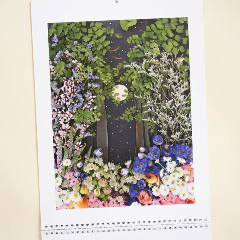 2025 Flower Art Calendar