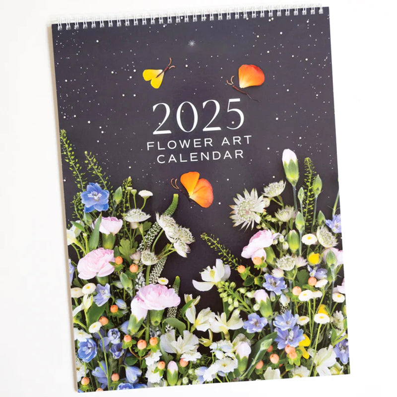 2025 Flower Art Calendar