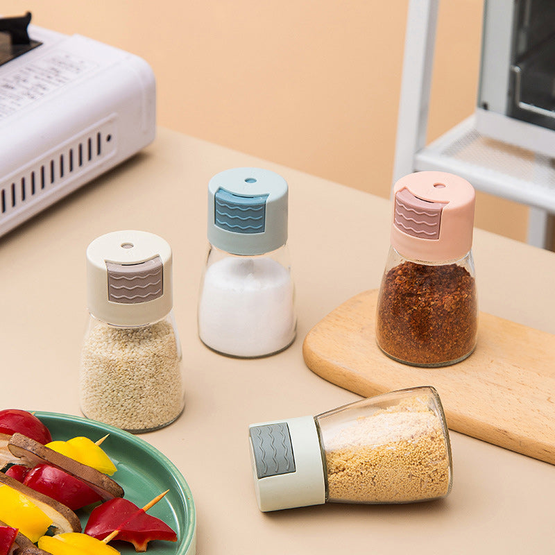 Salt and Pepper Shakers Precise Quantitative Push Type
