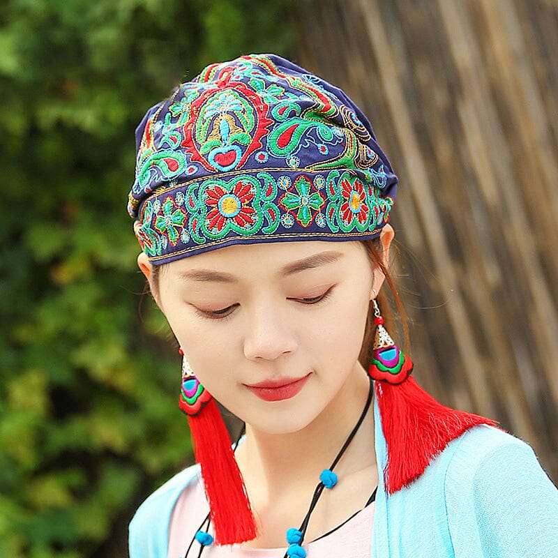 Ethnic Embroidered Turban