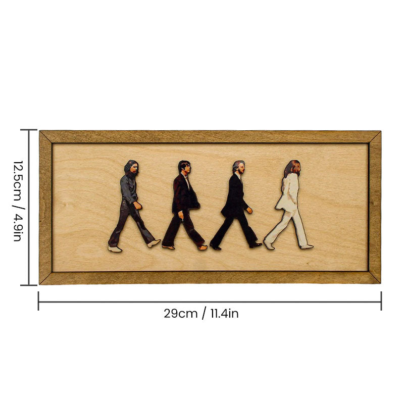 The Beatles Framed Abbey Road Portrait