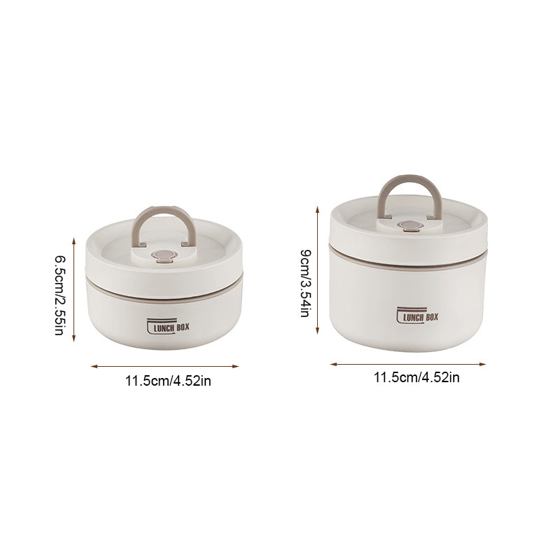 Portable Insulated Lunch Container Set（insulated bag not included）