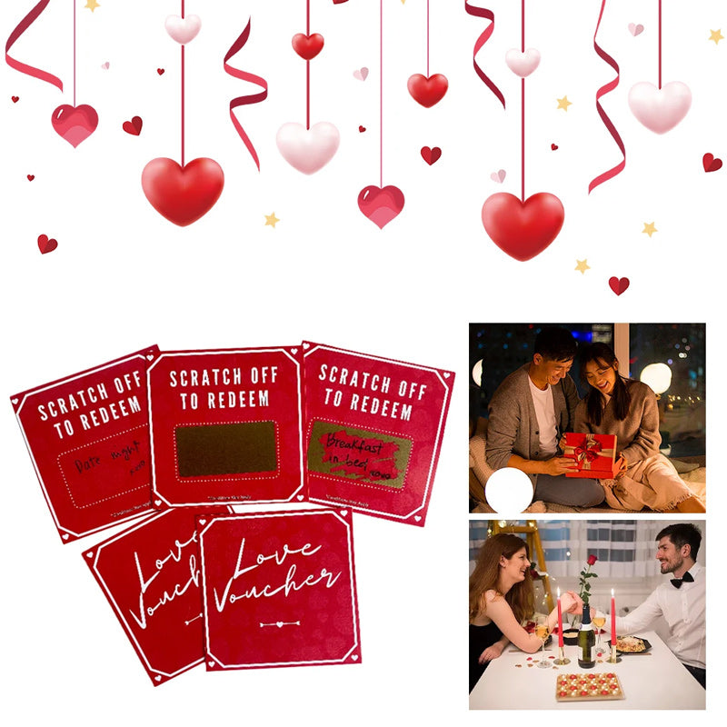 Personalized Scratch-off Love Coupons