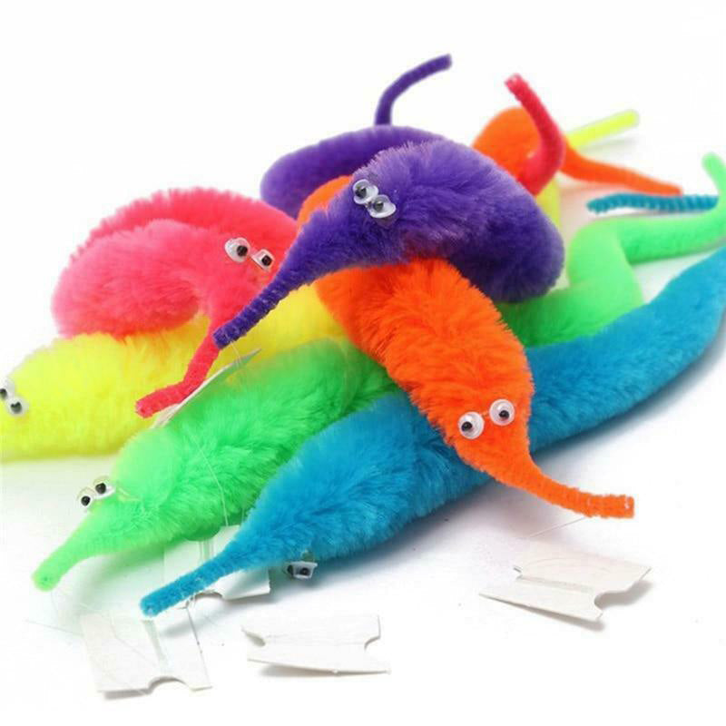 Twisty Fuzzy Worm Toys