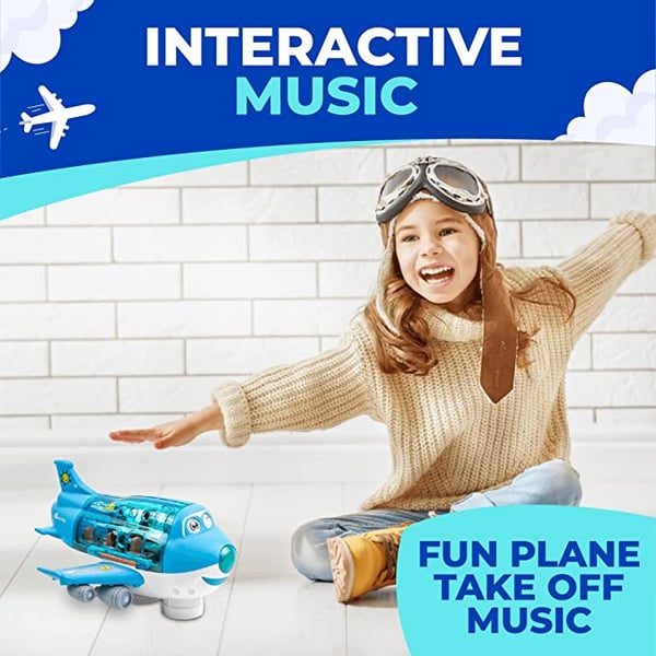 360° Rotatable Electric Airplane Toy